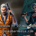 Kode Redeem FF 27 November 2021