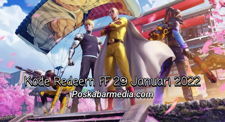 Kode Redeem FF 29 Januari 2022