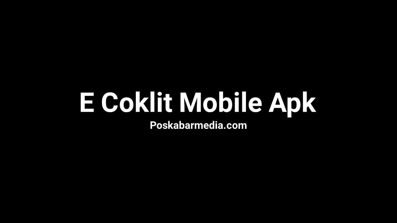 E Coklit Mobile Apk